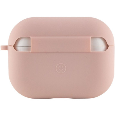 Чохол для AirPods Pro 2 Full Soft Matte Microfiber, Pink Sand