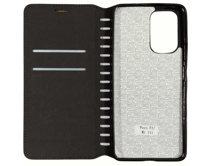 Чохол-книга Leather Folio Xiaomi Poco F3/ Mi11i/ Redmi K40/ Redmi K40 Pro Black