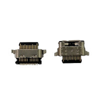 Коннектор зарядки Samsung A025 Galaxy A02s /A013 /A037 /A042 /A115 /M115 /XT1952 Moto G7 Play /XT2087 Moto G9 Plus, 18 pin, USB Type-C (Класс C)
