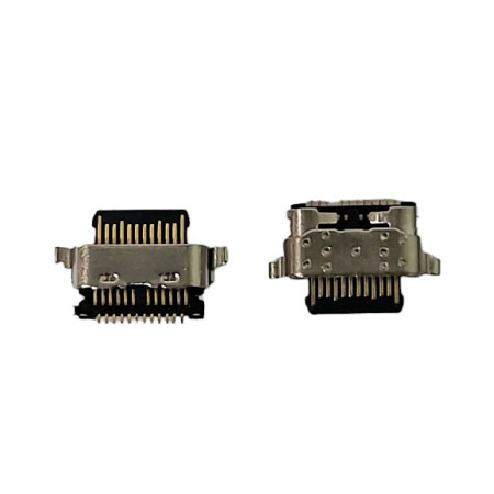 Коннектор зарядки Samsung A025 Galaxy A02s /A013 /A037 /A042 /A115 /M115 /XT1952 Moto G7 Play /XT2087 Moto G9 Plus, 18 pin, USB Type-C (Класс C)