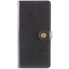 Чехол-книга Кожаный GETMAN Gallant Xiaomi Redmi 13 4G / Poco M6 4G Черный (Класс B)