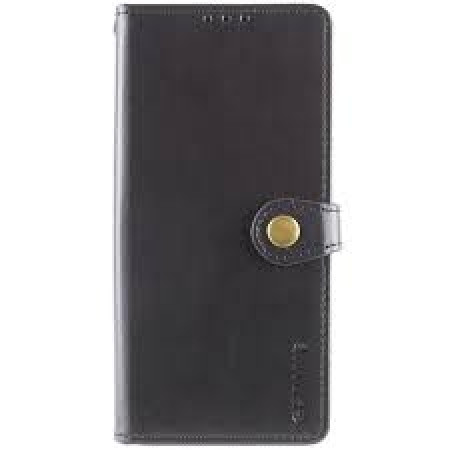 Чехол-книга Кожаный GETMAN Gallant Xiaomi Redmi 13 4G / Poco M6 4G Черный (Класс А)