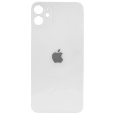 Задняя панель корпуса для iPhone 11, White (Big Hole) оригинал