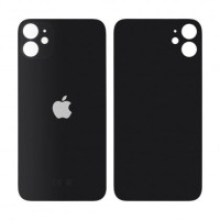 Задняя панель корпуса для iPhone 11, Black (Big Hole) оригинал
