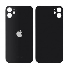 Задняя панель корпуса для iPhone 11, Black (Big Hole) оригинал