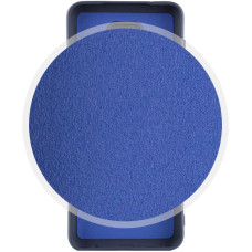 Чохол-силікон Silicone Cover Lakshmi Full Camera Samsung A03/A035 (Синій / Midnight Blue)