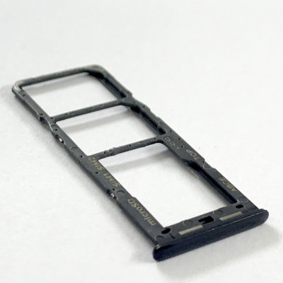 Тримач SIM-карты для Samsung A235, A23 4G Dual Sim чорний
