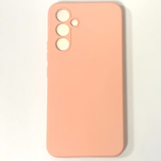 Чехол-силикон оригинал Full Soft Matte Samsung A24 4G, A245 Pink