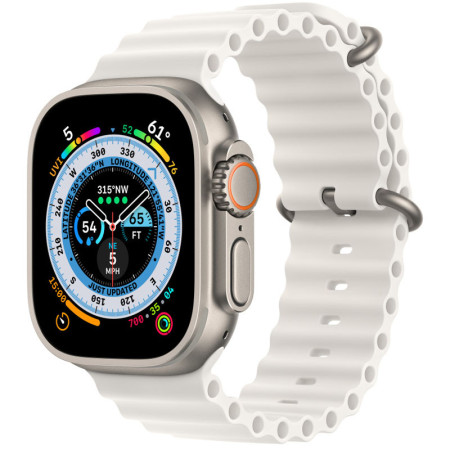 Ремешок силиконовый Ocean Xiaomi Amazfit/Samsung 20mm, White (Класс B)