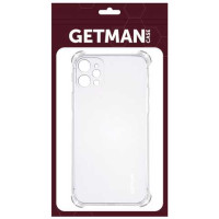 Чехол-силикон Getman Ease logo усиленные углы Xiaomi Redmi 12, Прозрачный (Класс А)
