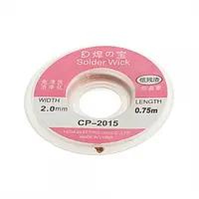 Оплетка для удаления припоя Solder Wick CP2015 0.75m 2.0mm