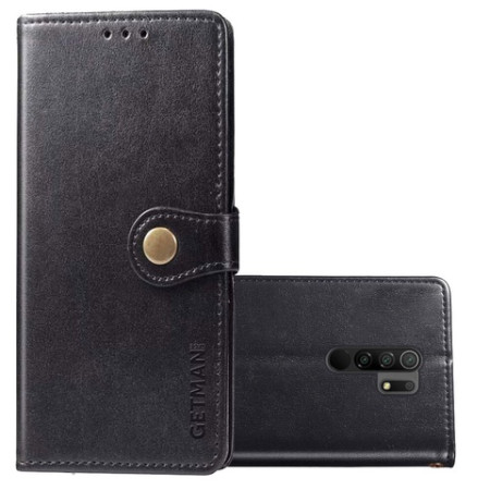 Чехол-книга GETMAN Gallant Xiaomi Redmi Note 8 Pro, Черный (Класс B)