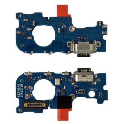 Шлейф для Samsung A336, Galaxy A33, мікрофона, конектора навушників, конектора зарядки high copy