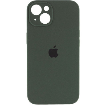 Чохол-силікон оригінал Full Camera Soft Matte iPhone 12 Pro Dark Green