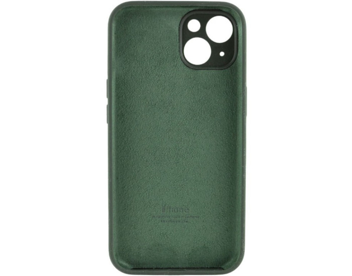 Чехол-силикон оригинал Full Camera Soft Matte iPhone 12 Pro, Dark green
