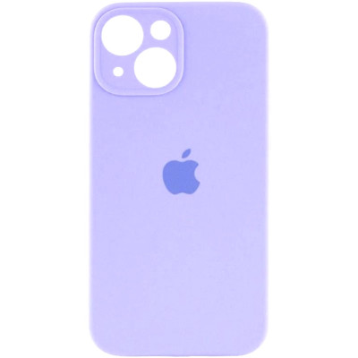 Чехол-силикон оригинал Full Camera Soft Matte iPhone 14 Pro (лавандовый / Lavender)