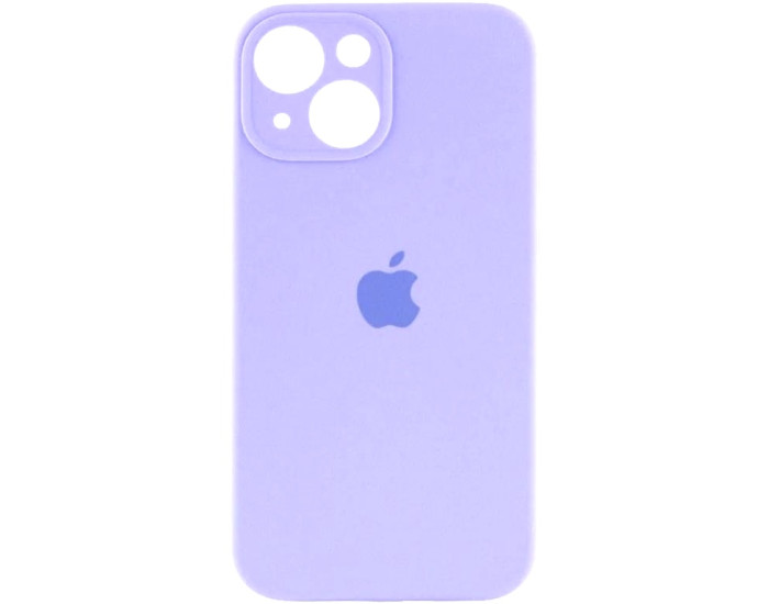 Чехол-силикон оригинал Full Camera Soft Matte iPhone 14 Pro (лавандовый / Lavender)