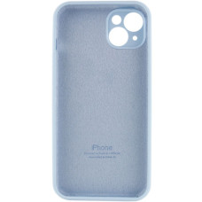 Чехол-силикон оригинал Full Camera Soft Matte iPhone 14 Pro, Light blue