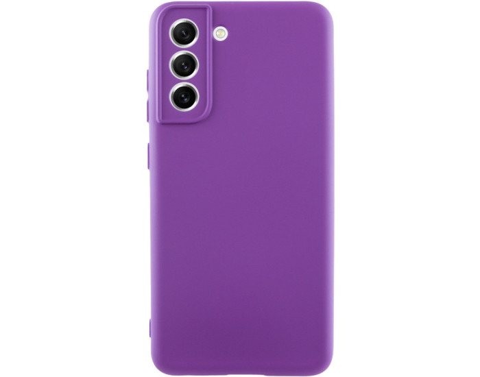 Чохол-силікон Silicone Lakshmi Full Camera Samsung S21 FE, G990, (Фіолетовий)