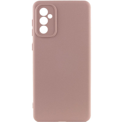 Чохол-силікон Silicone Lakshmi Full Camera Samsung A35 (Рожевий / Pink Sand)