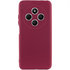 Чехол-силикон Getman Liquid Silk Full Camera Xiaomi Redmi 14C Marsalla (Класс B)