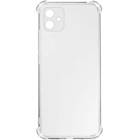 Чехол-силикон Getman Ease усиленные углы Samsung Galaxy A06, Прозрачный (Класс B)