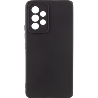 Чехол-силикон Getman Liquid Silk Full Camera Samsung Galaxy A52 (Черный / Black)