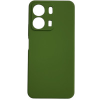 Чехол-силикон Cover Lakshmi Full Camera Xiaomi Redmi 13C / Poco C65 (Зеленый / Dark green) (Класс А)