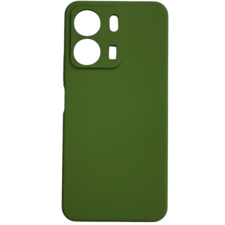 Чехол-силикон Cover Lakshmi Full Camera Xiaomi Redmi 13C / Poco C65 (Зеленый / Dark green) (Класс C)