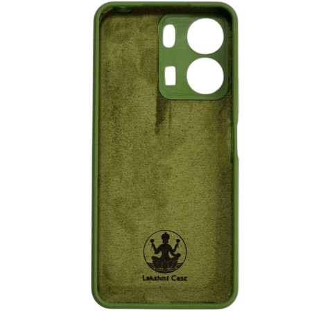 Чехол-силикон Cover Lakshmi Full Camera Xiaomi Redmi 13C / Poco C65 (Зеленый / Dark green) (Класс C)