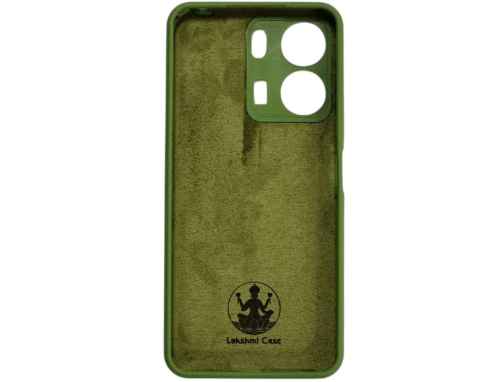 Чохол-силікон Cover Lakshmi Full Camera Xiaomi Redmi 13C / Poco C65 (Зелений / Dark green)