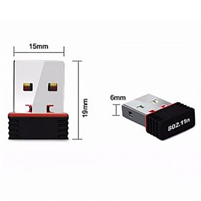 WiFi адаптер USB (без антени) LV-UW03 802.11N (300Mbps)