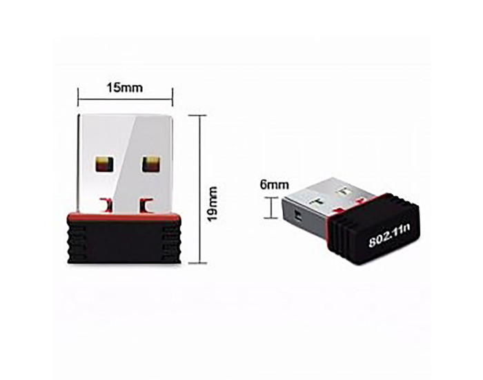 WiFi адаптер USB (без антени) LV-UW03 802.11N (300Mbps)