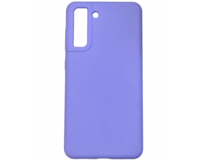 Чохол-силікон Silicone Cover Lakshmi Samsung Galaxy S21 FE (Бузковий / Dasheen)