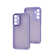 Чехол-силикон Luxury Metal Lens Samsung A05s Lilac