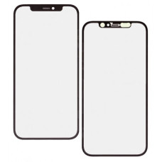 Стекло фронтальное c OCA-пленкой iPhone 12  / 12 Pro, черное, оригинал G+OCA PRo (Класс D)