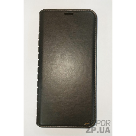 Чехол-книга Leather Folio Xiaomi Mi9 Lite/CC9 Black (Класс B)