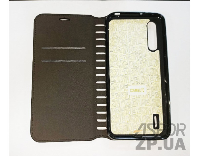 Чохол-книга Leather Folio Xiaomi Mi9 Lite/CC9 Black