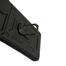Чехол-Ударопрочный Camshield Serge Ring Samsung Galaxy A03 / A035, Черный