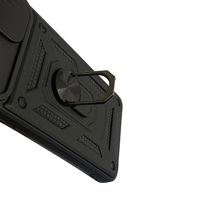 Чехол-Ударопрочный Camshield Serge Ring Samsung Galaxy A03 / A035, Черный