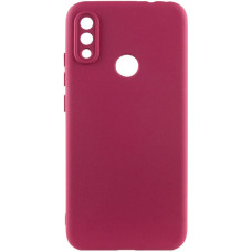 Чехол-силикон Getman Liquid Silk Full Camera Xiaomi Redmi Note 7 (Бордовый / Marsala) (Класс B)