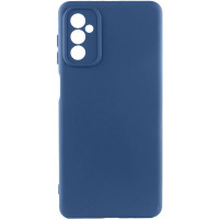 Чехол-силикон Aspor Full Samsung M307 M30s / M215 M21 с микрофиброй синий (Класс А)