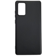 Чехол-силикон Aspor Full Samsung Note 20 Ultra з мікрофіброю Черный (Класс B)