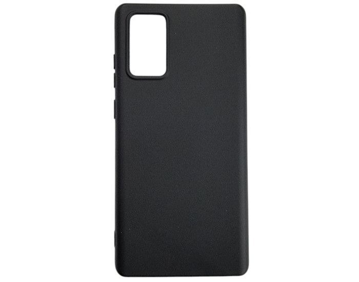 Чехол-силикон Aspor Full Samsung Note 20 Ultra з мікрофіброю Черный
