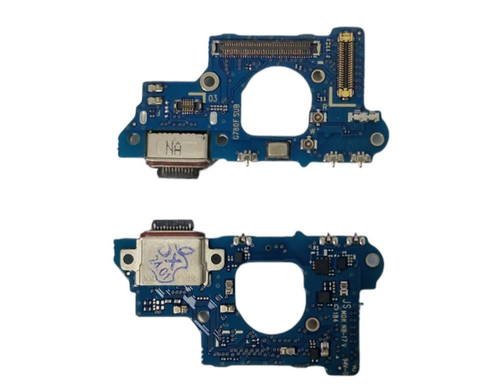 Шлейф для Samsung G781 Galaxy S20 FE, Galaxy S20 FE 5G, коннектора зарядки, high copy