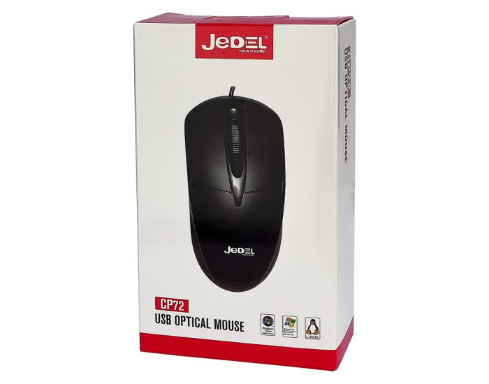 Миша USB JEDEL CP72 Black
