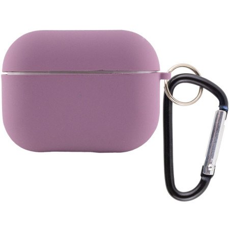 Чехол для AirPods 4 Full Soft Matte Microfiber, lilac (Класс B)