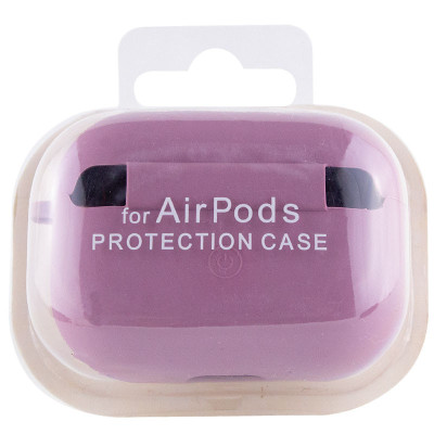 Чохол для AirPods 4 Full Soft Matte Microfiber, lilac