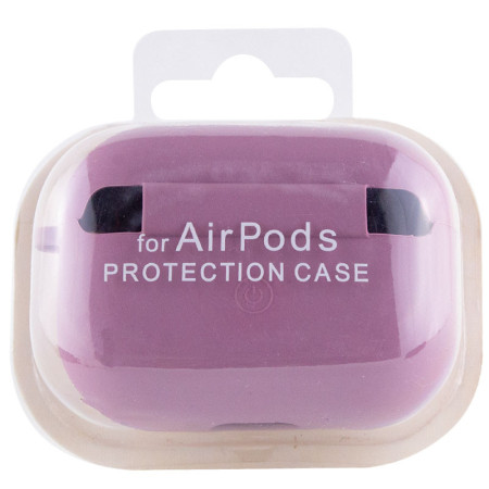 Чехол для AirPods 4 Full Soft Matte Microfiber, lilac (Класс B)
