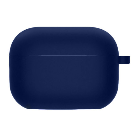 Чехол для AirPods 4 Full Soft Matte Microfiber, dark blue (Класс B)